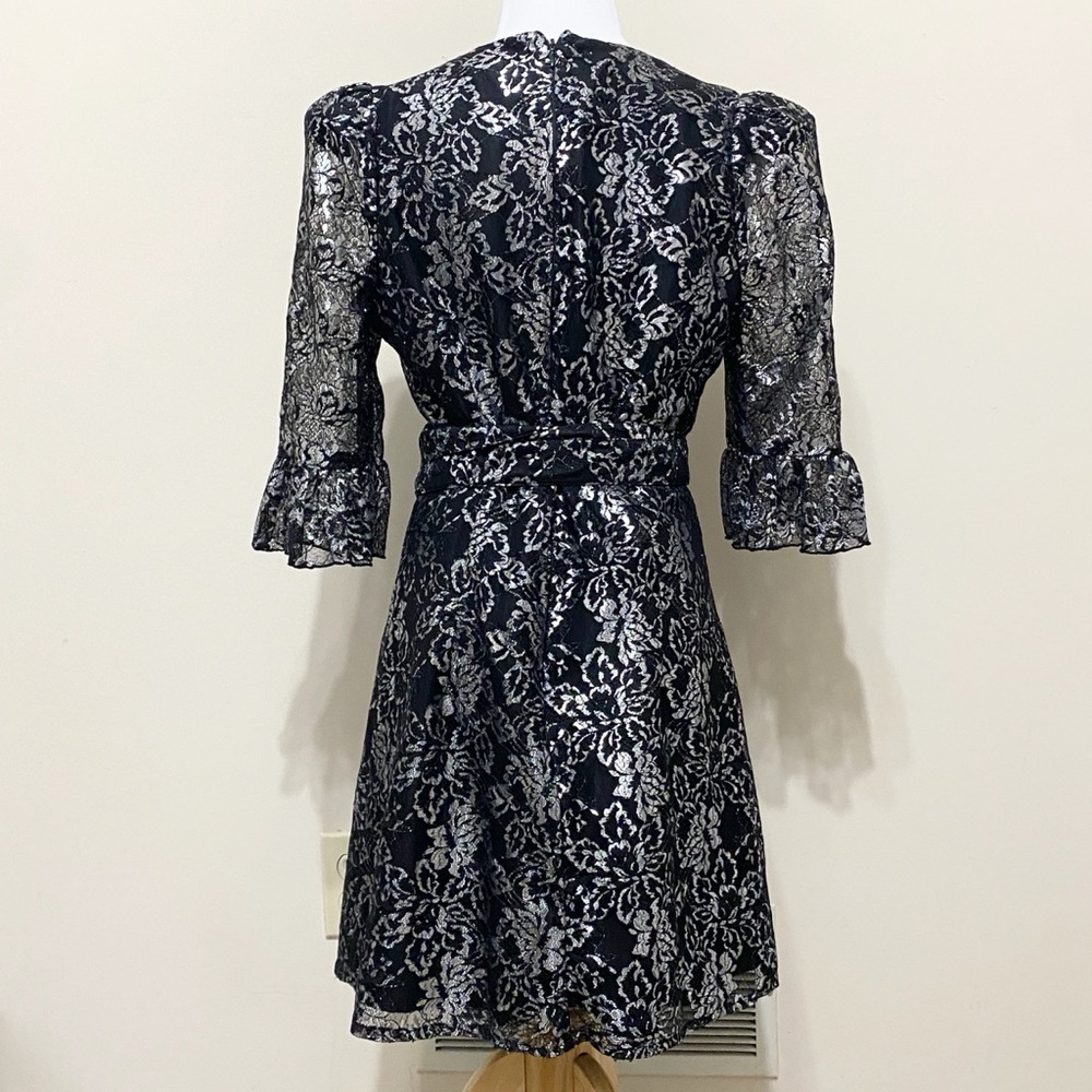 The Vampire’s Wife x H&M Mystique Silver Lace Dress - Picture 2 of 6